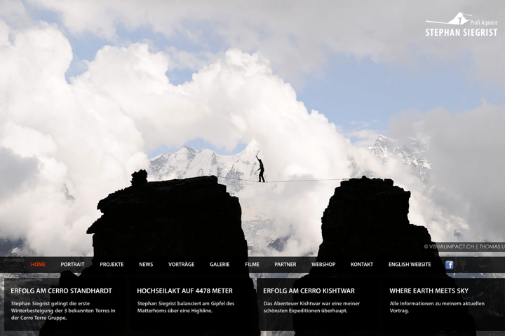 Stephan Siegrist website preview
